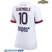 Maglie da calcio Paris Saint-Germain Ousmane Dembele #10 Seconda Maglia Femminile 2025-26 Manica Corta